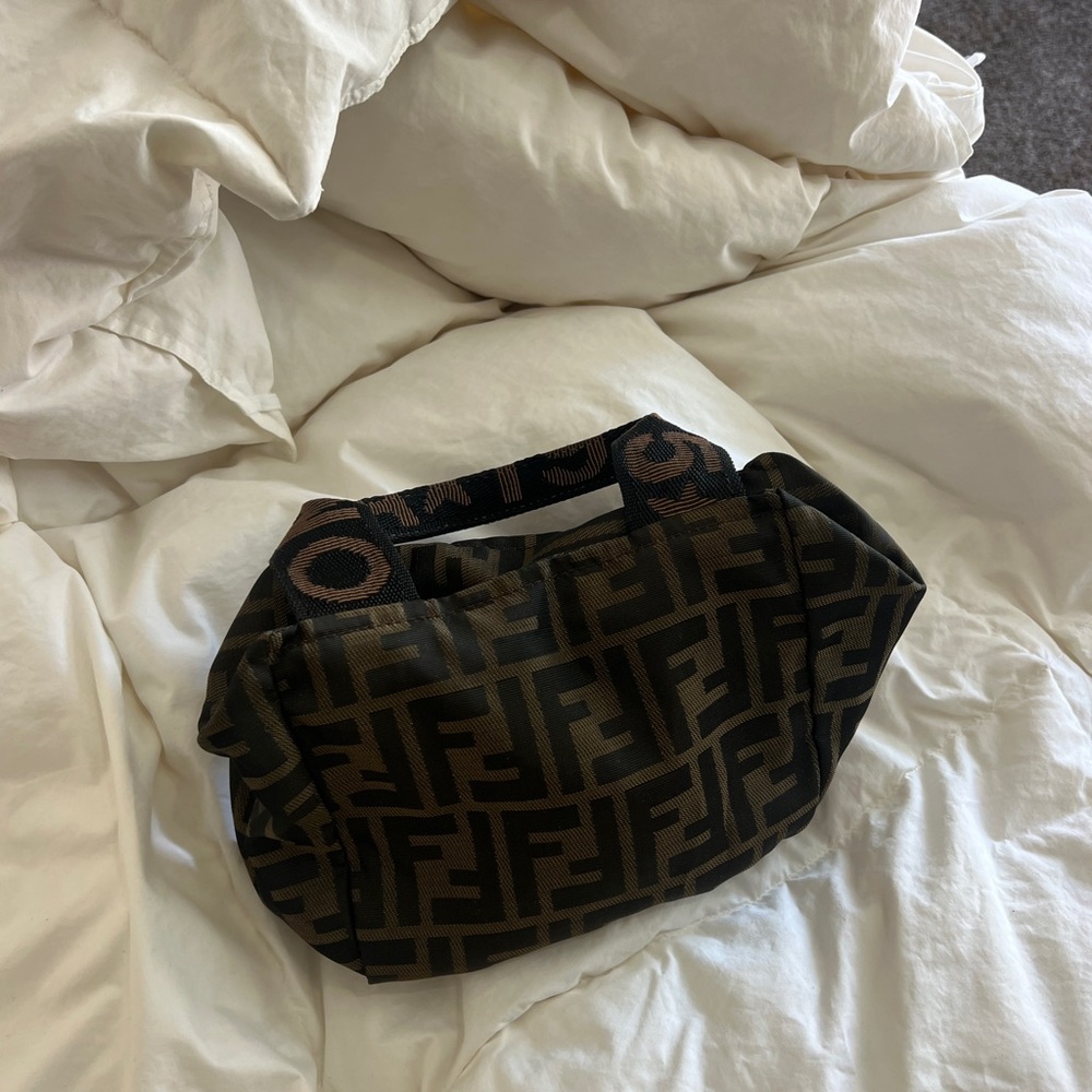 Fendi monogram zucca print bag